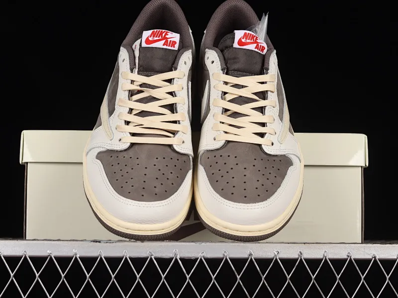 All categories Air Jordan Jordan series basketball shoes Air Jordan 1 Low LJR version Travis Scott x Air Jordan 1 Low OG AJ1 Joe 1 joint overhead hook DM7866-162